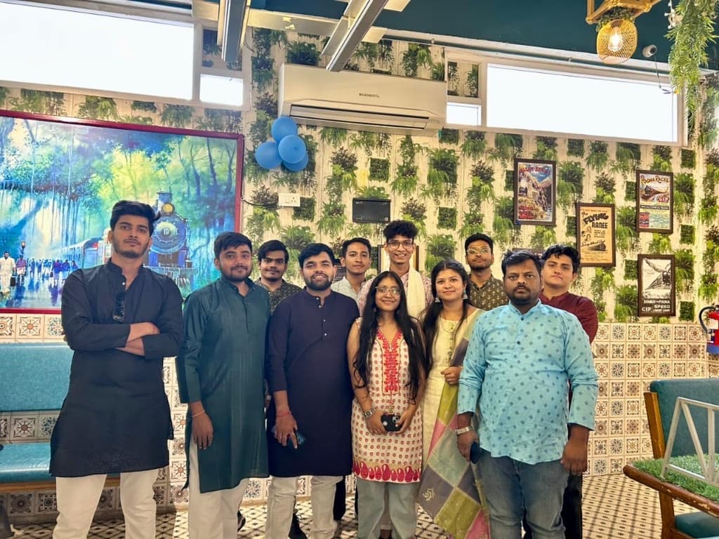 Plutonic team in traditional ethnic wear