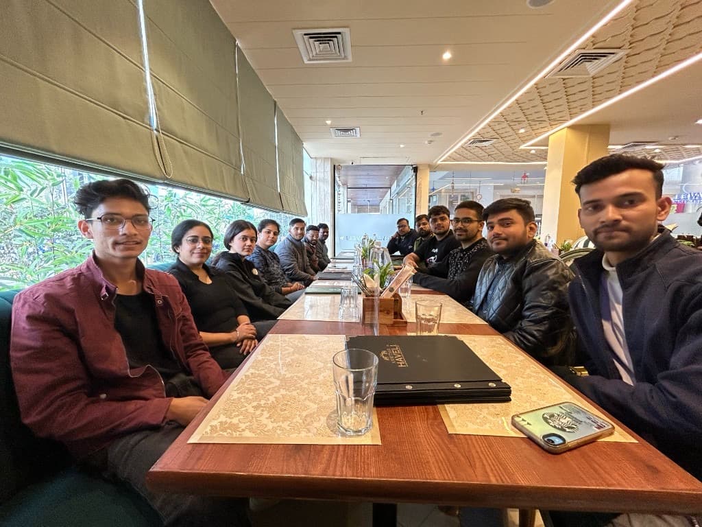 Plutonic team dinner at Amritsar Haveli